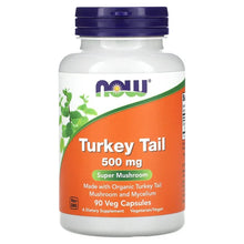 NOWFoods_TurkeyTail_500mg_90VegCapsules - Brands For Less USA