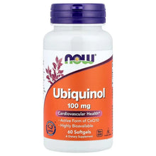 NOWFoods_Ubiquinol_100mg_60Softgels - Brands For Less USA