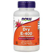 NOW Foods, Vegetarian Dry E-400, 268 mg (400 IU), 100 Veg Capsules - Brands For Less USA