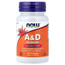 NOWFoods_VitaminA_D_100Softgels - Brands For Less USA