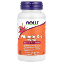 NOWFoods_VitaminK-2_100mcg_100VegCapsules - Brands For Less USA