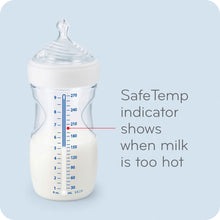 NUK Simply Natural Bottle with SafeTemp, 5 oz, 2 Pack, 0+ Months