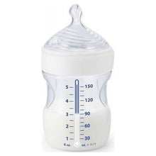 NUK Simply Natural Bottle with SafeTemp, 5 oz, 3 Pack, 0+ Months, Unisex, Clear