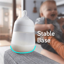 Nanobebe Anti-Colic Flexy Silicone Baby Bottles | Teal, 9 oz, 3 Pack