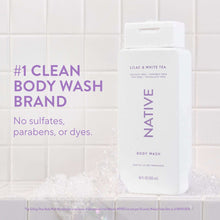 Native Body Wash, Lilac & White Tea, Sulfate Free, for Women & Men, 18 fl oz