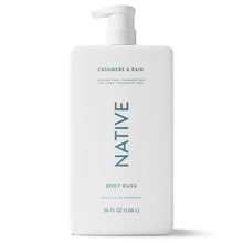 Native Body Wash, Cashmere & Rain, Sulfate Free, for Women & Men, 36 fl oz