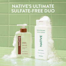 Native Body Wash, Eucalypts & Mint, Sulfate Free, for Women & Men, 18 fl oz