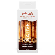 NativeBodyWash_LimitedEditionBrownSugarBoba_SulfateFreeBodyWashforWomen_Men_BobaCafe_18floz9 - Brands For Less USA