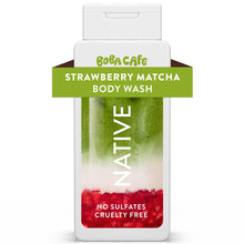 NativeBodyWash_LimitedEditionStrawberryMatcha_SulfateFreeBodyWashforWomen_Men_BobaCafe_18floz11 - Brands For Less USA