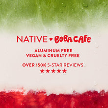 NativeBodyWash_LimitedEditionStrawberryMatcha_SulfateFreeBodyWashforWomen_Men_BobaCafe_18floz2 - Brands For Less USA