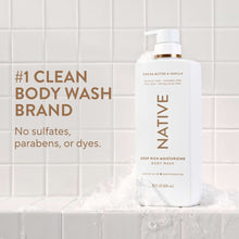 NativeMoisturizingBodyWash-CocoaButter-Vanilla-SulfateFree-24hrMoisturizationwithSheaButter-forW_4829_2 - Brands For Less USA