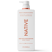 NativeMoisturizingBodyWashPeach_OrangeBlossom_22floz1 - Brands For Less USA
