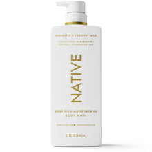 NativeMoisturizingBodyWash_Pineapple_CoconutMilk_22floz1 - Brands For Less USA