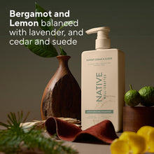 Native Moisturizing Men's Shampoo, Sunset Cedar & Suede, 16.5 fl oz (PACK OF 3 )