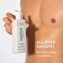 NativeShaveCreamforFace-Body-Cedarwood-Jasmine7-6floz9-_3 - Brands For Less USA