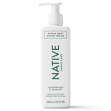 NativeShaveCreamforFace_Body_Cedarwood_Jasmine7.6floz1 - Brands For Less USA