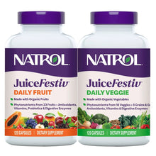 Natrol JuiceFestiv Daily Fruit & Veggie, 240 Capsules