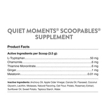NaturVet Scoopables Quiet Moments Calming Aid Supplements for Cats, Salmon Flavor, 5.5oz, 2-pack