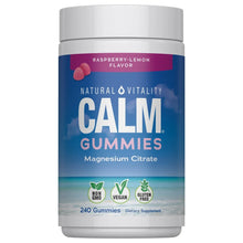 Natural Vitality Calm Magnesium Citrate, 240 Gummies