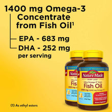 Nature Made Burp-Less Ultra Omega-3 Fish Oil Softgels, 130 ct.