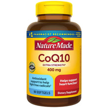 Nature Made CoQ10 400 mg Dietary Supplement Softgels, 90 Count