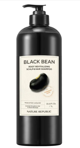 Nature Republic Black Bean Anti-Hair Loss Shampoo, 33.8 fl oz