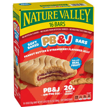 Nature Valley Soft Baked Peanut Butter & Strawberry Flavored Jelly Bars, 16 ct./1.95 oz.