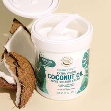 NatureWell Extra Virgin Coconut Oil Moisturizing Cream, 16 oz. - Brands For Less USA