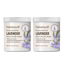 Crema humectante de lavanda NatureWell, 16 oz, paquete de 2. 
