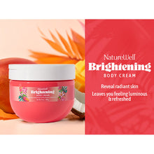 NatureWell Brightening Body Cream, 10 oz., 2 pk.