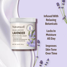 Crema humectante de lavanda NatureWell, 16 oz, paquete de 2. 