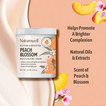Crema humectante NatureWell Peach Blossom, 16 oz, paquete de 2. 