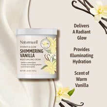 Crema humectante brillante NatureWell, 16 oz, paquete de 2. 