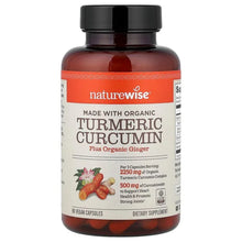 NatureWise_OrganicTurmericCurcumin_90VeganCapsules - Brands For Less USA