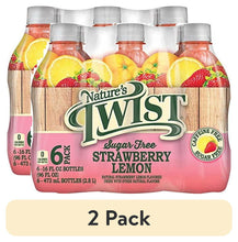 Nature'S Twist Sugar-Free Strawberry Lemon (16.9 Fl. Oz., 24 Pk.)