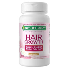 Nature's Bounty Optimal Solutions Hair Growth, 90 Capsules