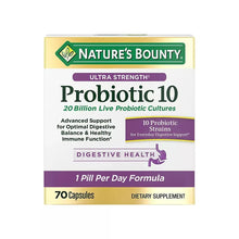 Nature’s Bounty Probiotic 10 Capsules, Digestive Health Support, 70 Count - Brands For Less USA
