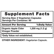 Nature's Truth Apple Cider Vinegar 1200 mg., 180 Capsules