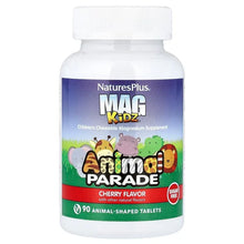 NaturesPlus_MagKidz_AnimalParade_Children_sChewableMagnesium_Cherry_90Animal-ShapedTablets_50mgperTablet - Brands For Less USA