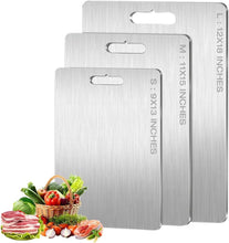 New Titanium Cutting Boards - 100% Pure Titanium Cutting Boards for Kitchen - Cutting Edge Hygiene & Durability, Double Sided Medical-grade Titanium Cutting Mat from Japan