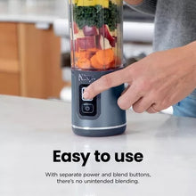 Ninja Blast 18oz Portable Blender : Cordless Personal Smoothie Blender, Stainless Steel Blades, Dishwasher-Safe