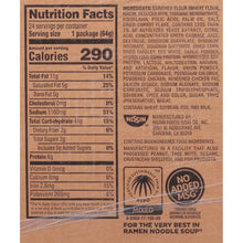 Fideos instantáneos Nissin Cup, sabor a pollo 2.25 oz., 24 unidades.