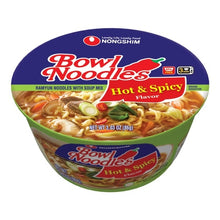 Nongshim, Hot & Spicy Ramyun Noodle Bowl, 3.03 oz, 18-count