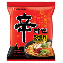 Nongshim, Shin Ramyun Noodle Soup, 4.2 oz, 18-Count
