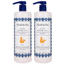 Noodle & Boo Kinder 3-In-1 Shampoo, Conditioner & Body Wash 25 fl oz, 2-pack