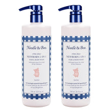 Noodle & Boo Newborn 2-in-1 Hair & Body Wash, 25 fl oz, 2-pack