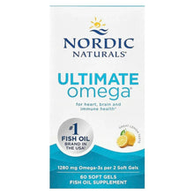 NordicNaturals_UltimateOmega_Lemon_60SoftGels_640mgperSoftGel - Brands For Less USA