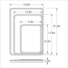 Nordic Ware 3-piece Brilliant Non-Stick Baking Sheet Set