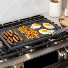 Nordic Ware Dual Top Grill Griddle with Grill Press