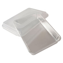 Nordic Ware Naturals Set: 9" x 13" Cake Pan with Lid, 9" Round Cake Pan, 1.5 lb. Loaf Pan